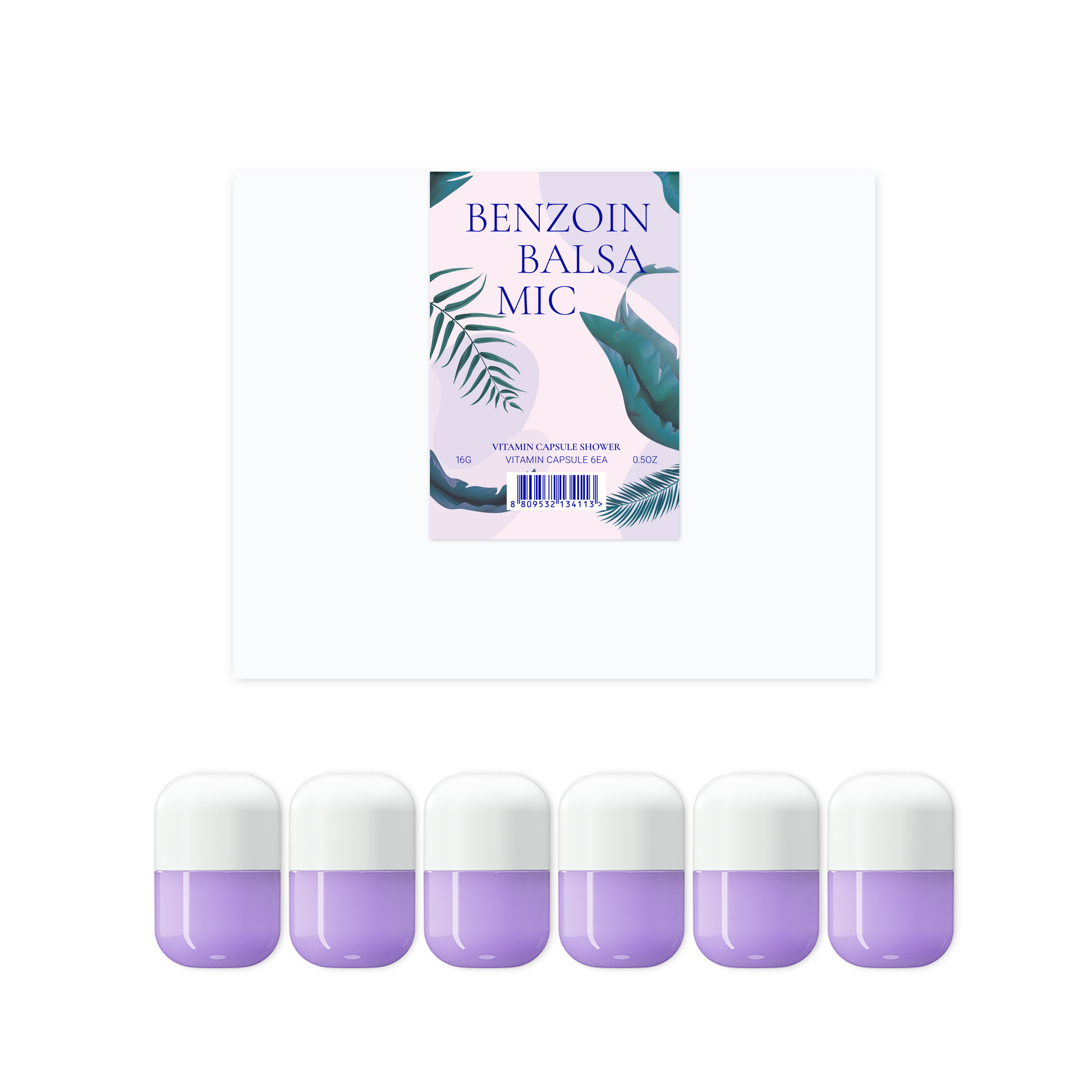 Vitamin Capsule - Benzoin Balsamic - Shower Essence - SHIFT AU